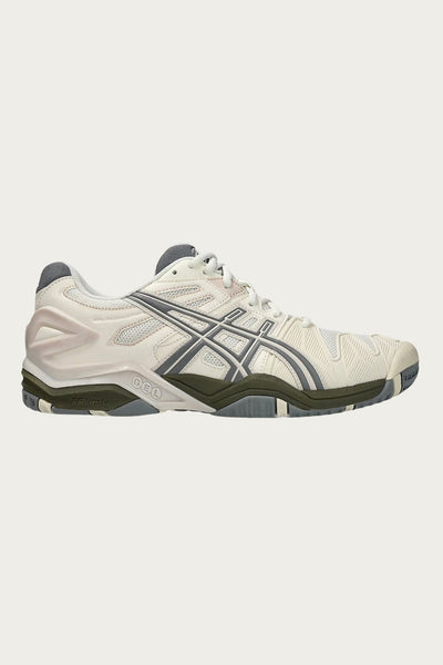 ASICS Gel-Resolution 5 | Cream/Clay Grey | Canoe Club