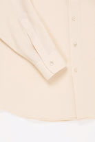Auralee - Airy Wool Viyella Shirt - Ivory White - Canoe Club