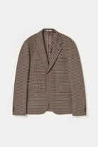 Auralee - British Wool Tweed Over Jacket - Brown Tweed - Canoe Club
