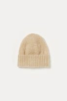 Auralee - Brushed Super Kid Mohair Knit Cap - Beige - Canoe Club