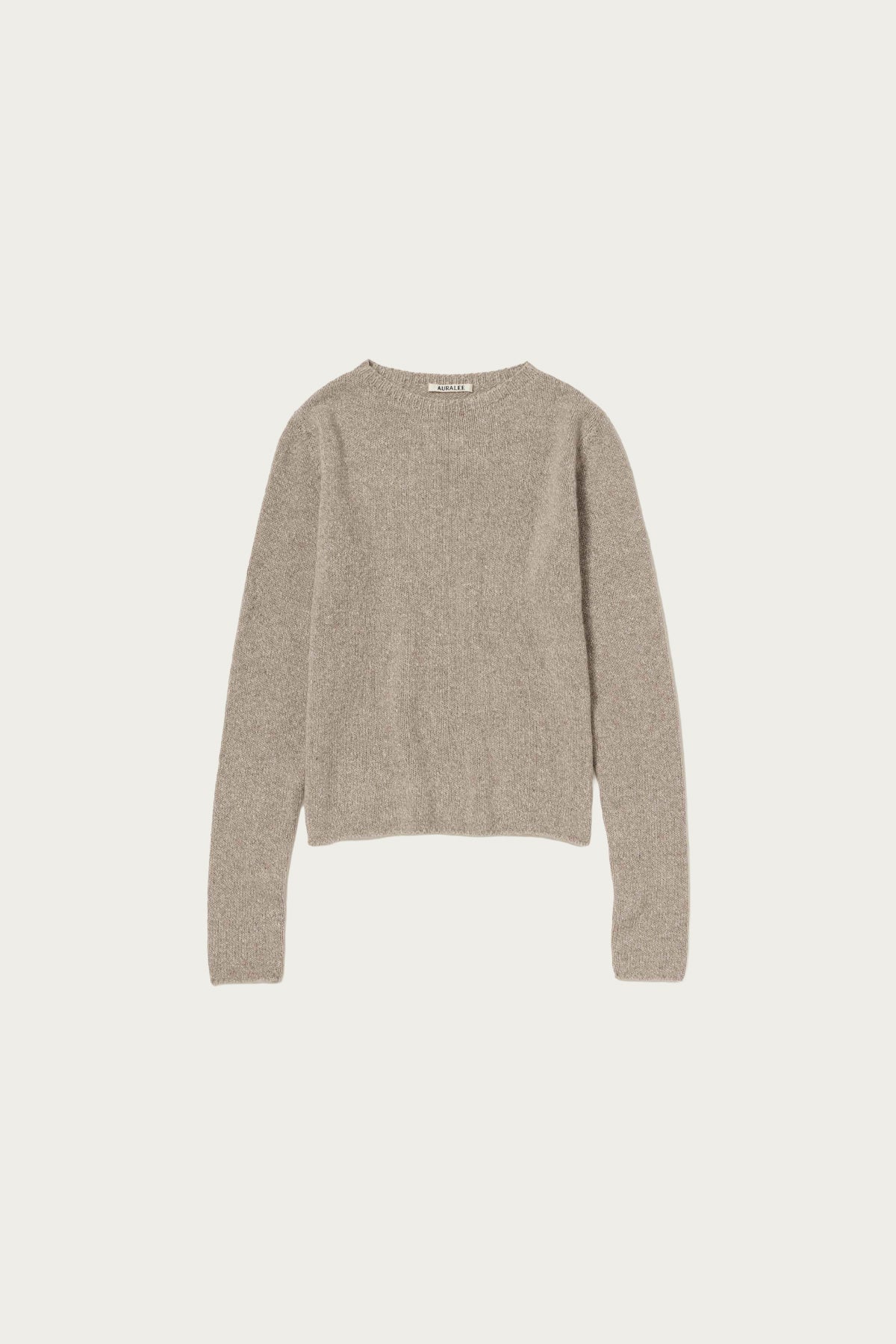 トップス AURALEE CASHMERE SILK MELANGE KNIT P/O auralee-cashmere-silk-melange-