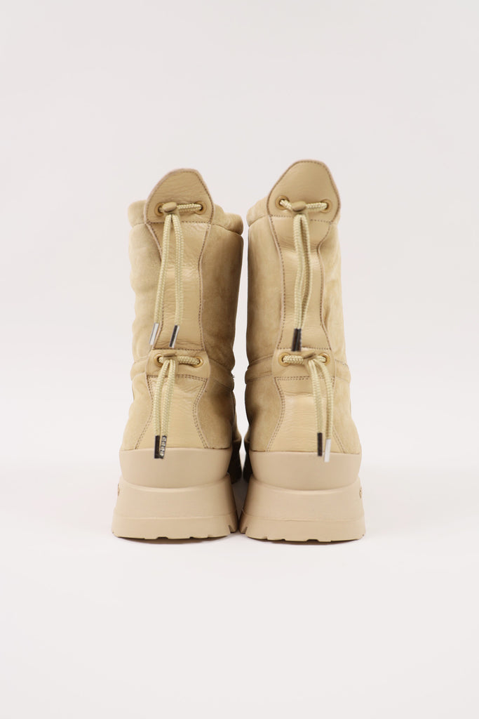 Auralee - Cord Boots Made by Foot The Coacher - Beige - Canoe Club