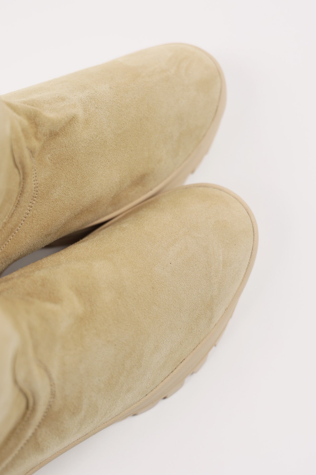 Auralee - Cord Boots Made by Foot The Coacher - Beige - Canoe Club