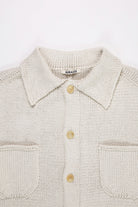 Auralee - Cotton Lily-Yarn Knit Blouson - Ivory - Canoe Club