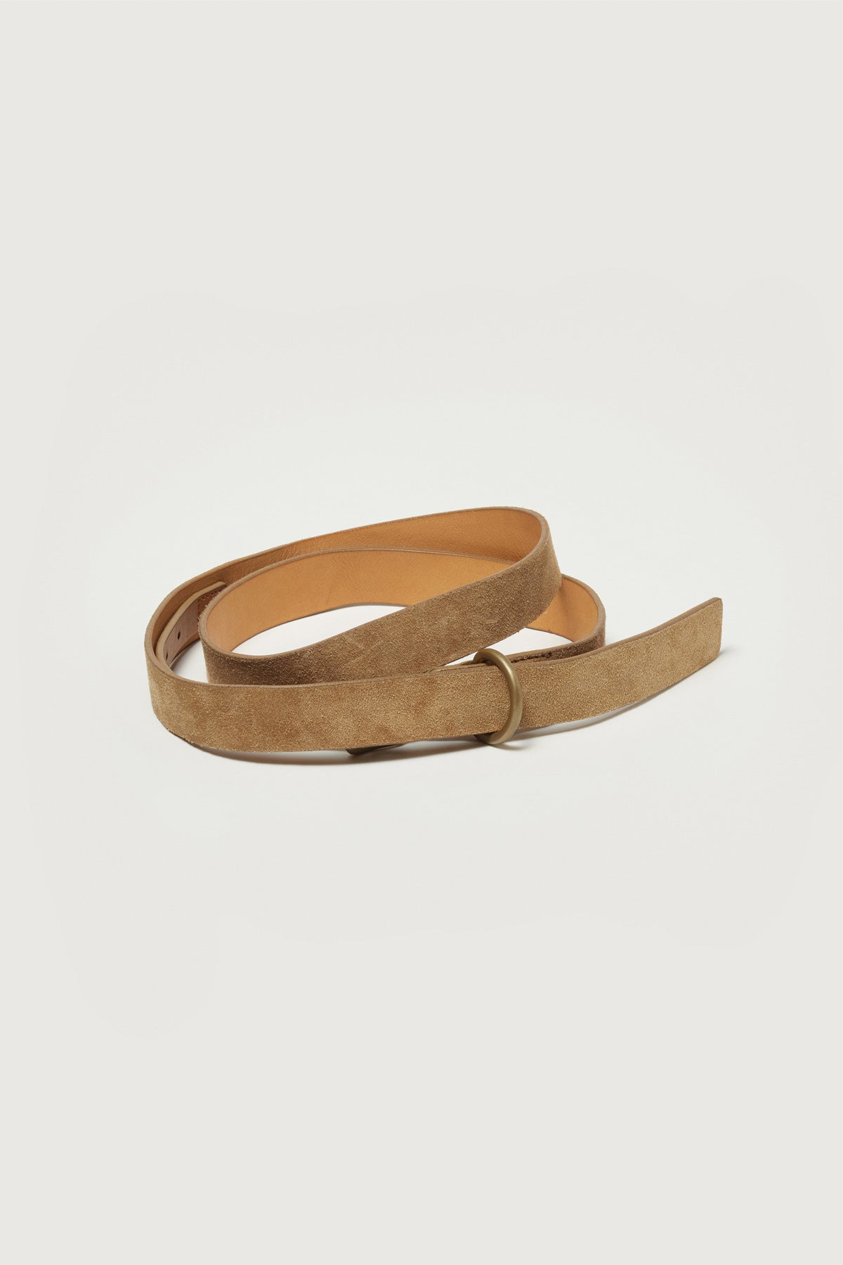 Auralee - Cow Leather Belt - Kudo Beige - Canoe Club