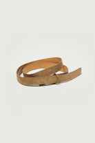 Auralee - Cow Leather Belt - Kudo Beige - Canoe Club
