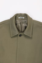 Auralee - Double Cloth Hard Twist Carey Blouson - Khaki - Canoe Club