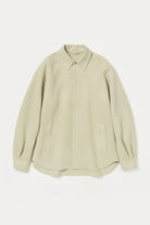 Auralee - Double Cloth Pile Mosser Hand Sewn Shirts Blouson - Light Khaki - Canoe Club