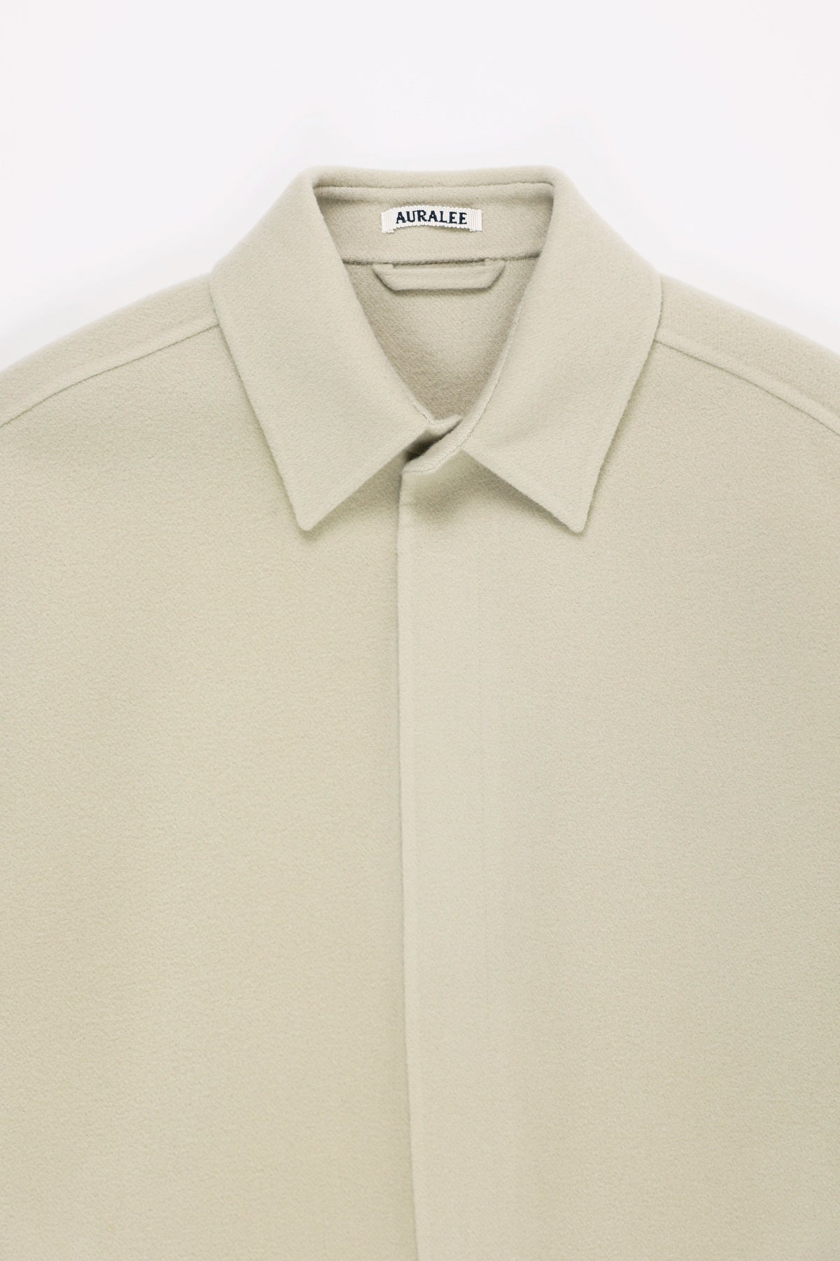 Auralee - Double Cloth Pile Mosser Hand Sewn Shirts Blouson - Light Khaki - Canoe Club