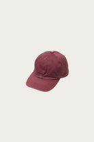 Auralee - Garment-Dyed Finx Chino Cap Made By Kijima Takayuki - Red Brown - Canoe Club