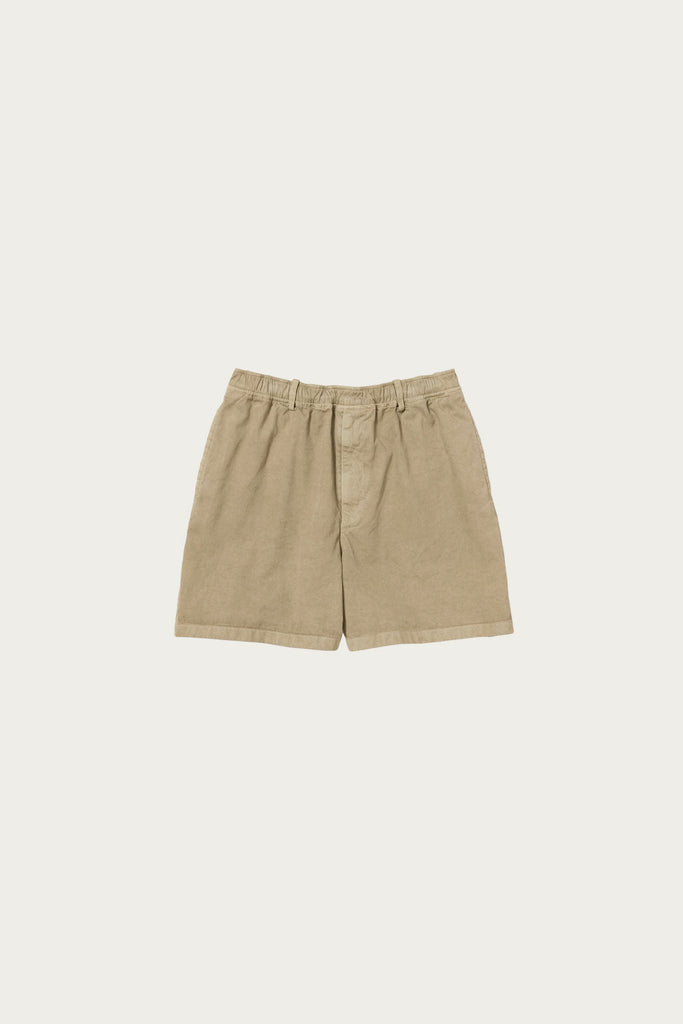 パンツ 24ss AURALEE LINEN CHINO SHORTS SIZE3 Auralee Garment-Dyed Finx Light Chino Shorts | Beige | Canoe Club