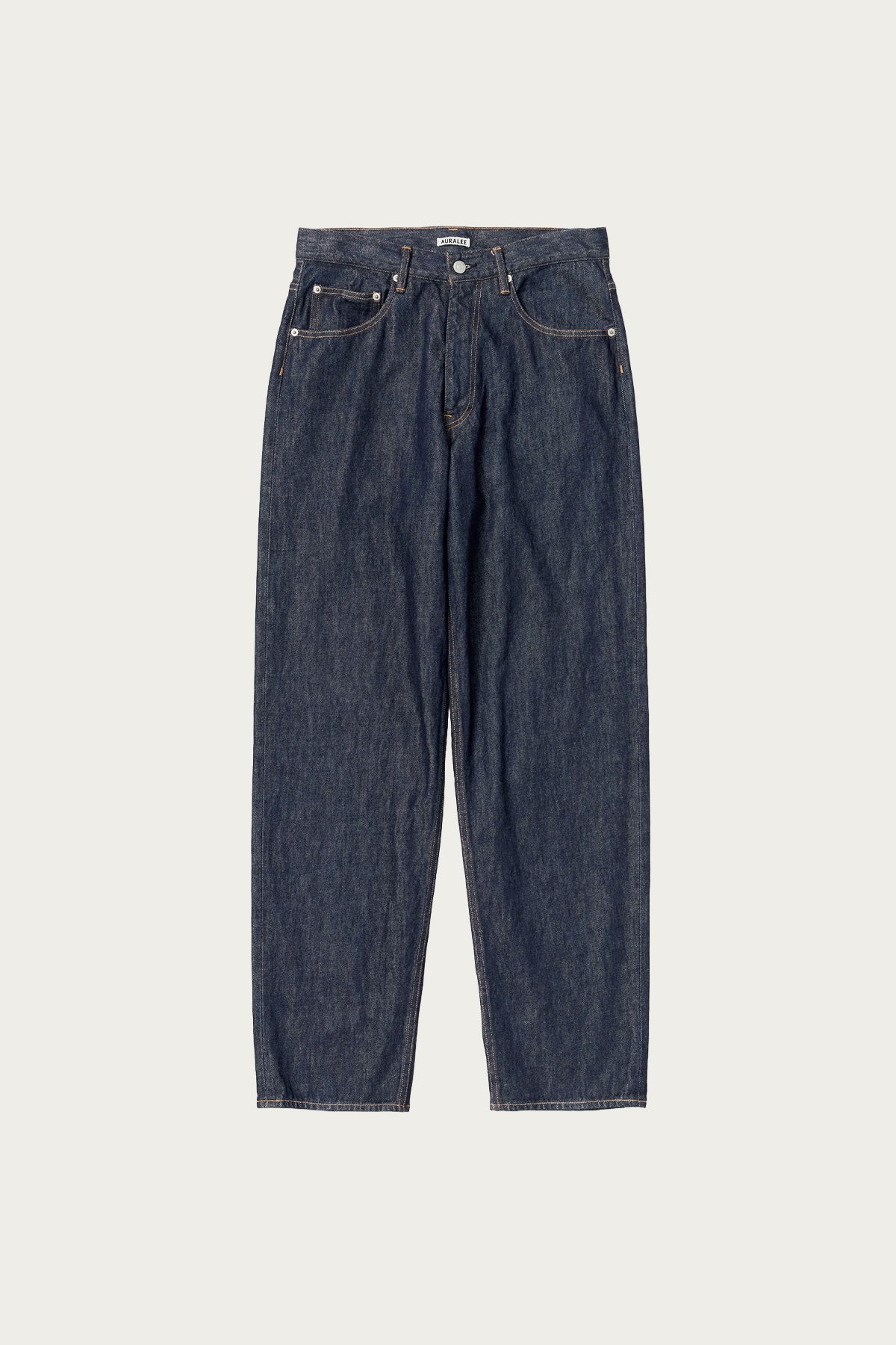 Auralee Hard Twist Denim Wide Pants | Indigo | Canoe Club
