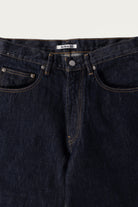 Auralee - Hard Twist Denim Wide Pants - Indigo - Canoe Club