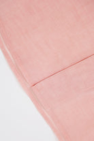 Auralee - Hard Twist Finx Organdy Half Sleeved Shirt - Light Pink Chambray - Canoe Club