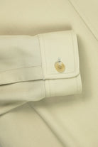 Auralee - Hard Twist Wool Dobby Shirt - Light Beige - Canoe Club