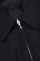 Auralee - High Count Wool Poplin Blouson - Black - Canoe Club