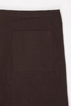 Auralee - High Density Finx Linen Weather Easy Shorts - Brown - Canoe Club