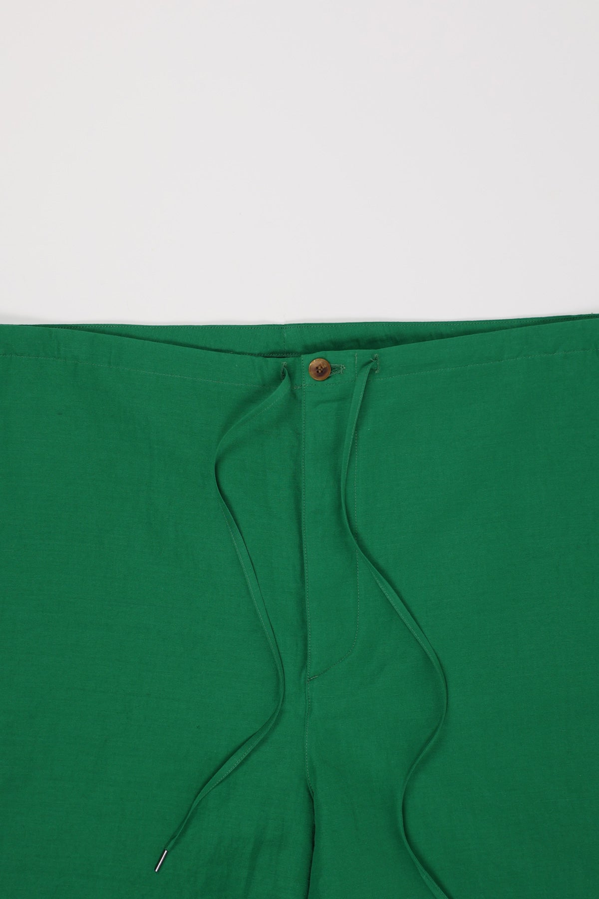 Auralee - High Density Finx Linen Weather Easy Shorts - Green - Canoe Club
