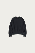 Auralee - High Twist Light Sweat P/O - Ink Black - Canoe Club