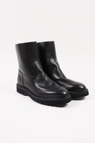 Auralee - Leather Boots - Black - Canoe Club