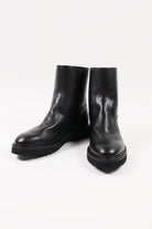 Auralee - Leather Boots - Black - Canoe Club