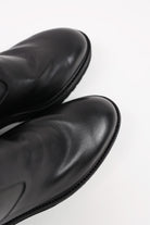 Auralee - Leather Boots - Black - Canoe Club