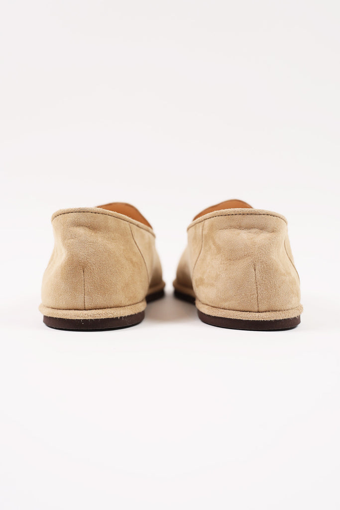 Auralee - Leather Shoes - Beige Suede - Canoe Club
