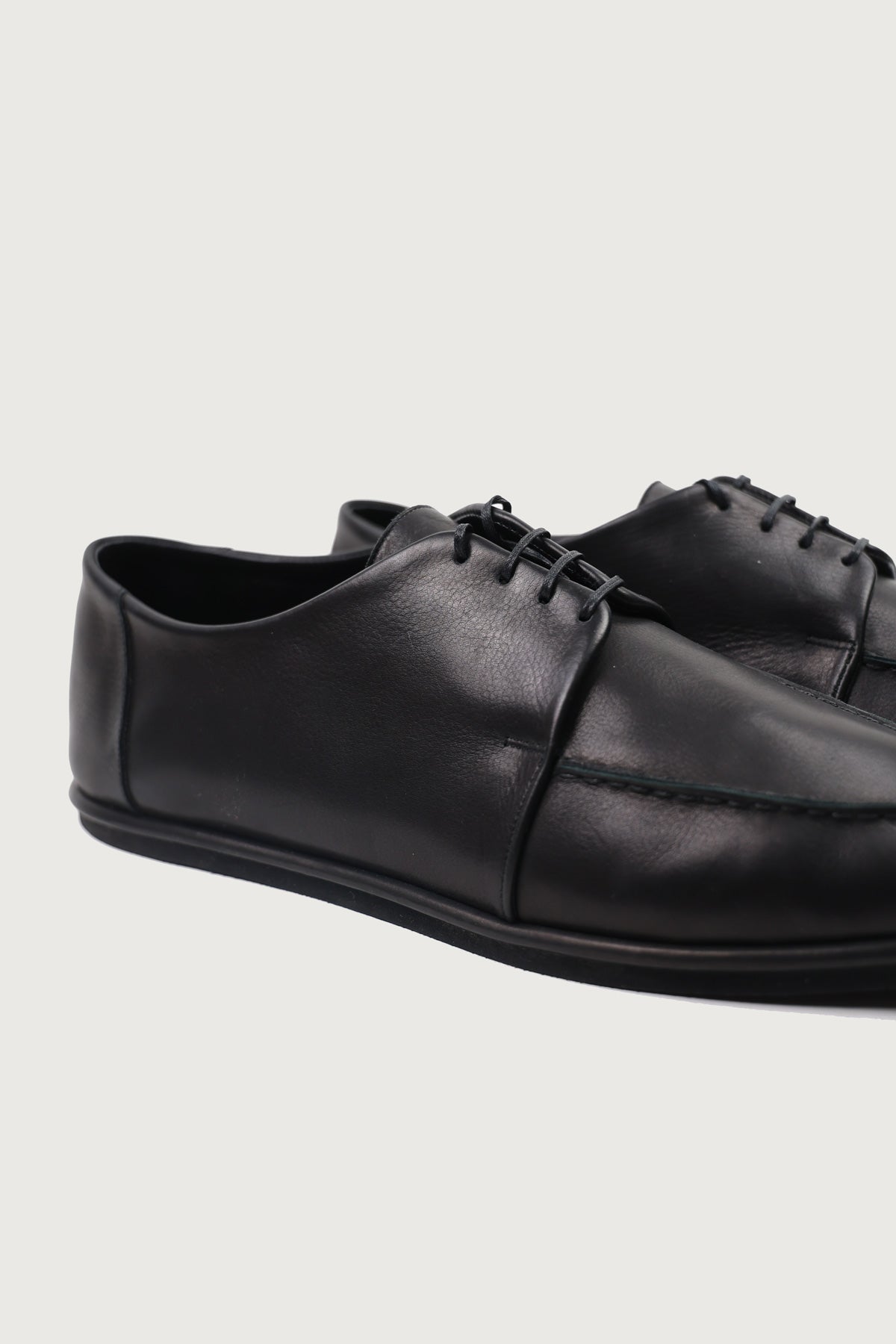 Auralee - Leather Shoes - Black - Canoe Club