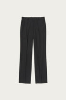 Auralee - Light Wool Max Gabardine Slacks - Top Black - Canoe Club