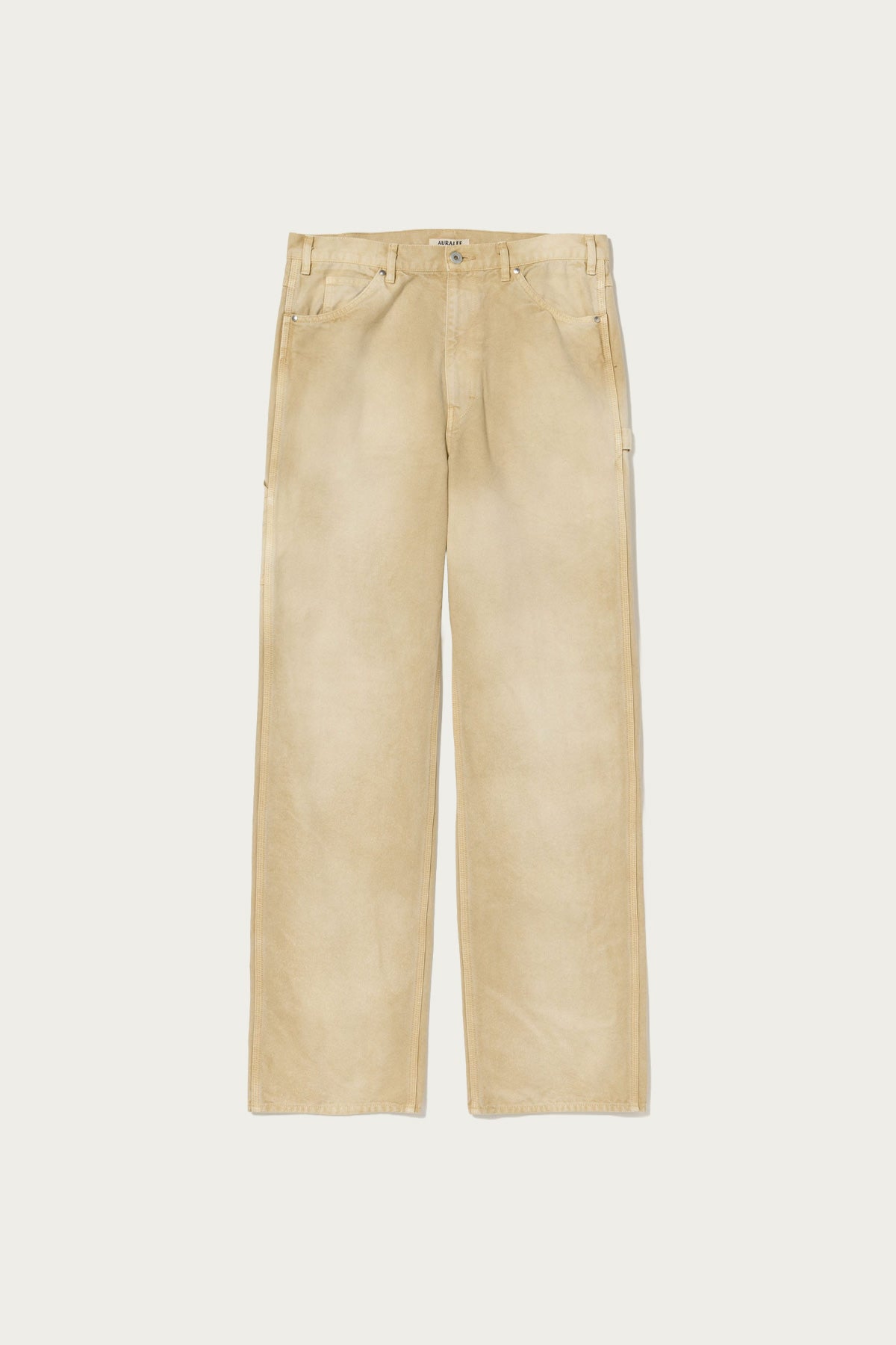 Auralee - Organic Cotton Duck Pants - Light Beige - Canoe Club