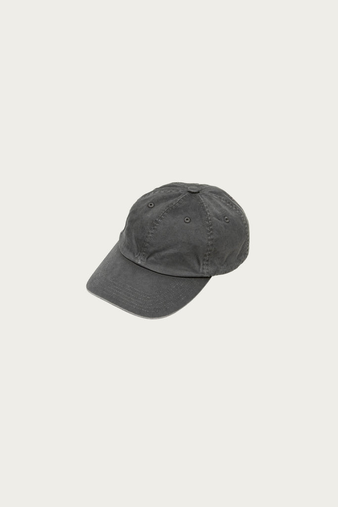 Auralee - Product Dyed Finx Chino Cap - Gray - Canoe Club