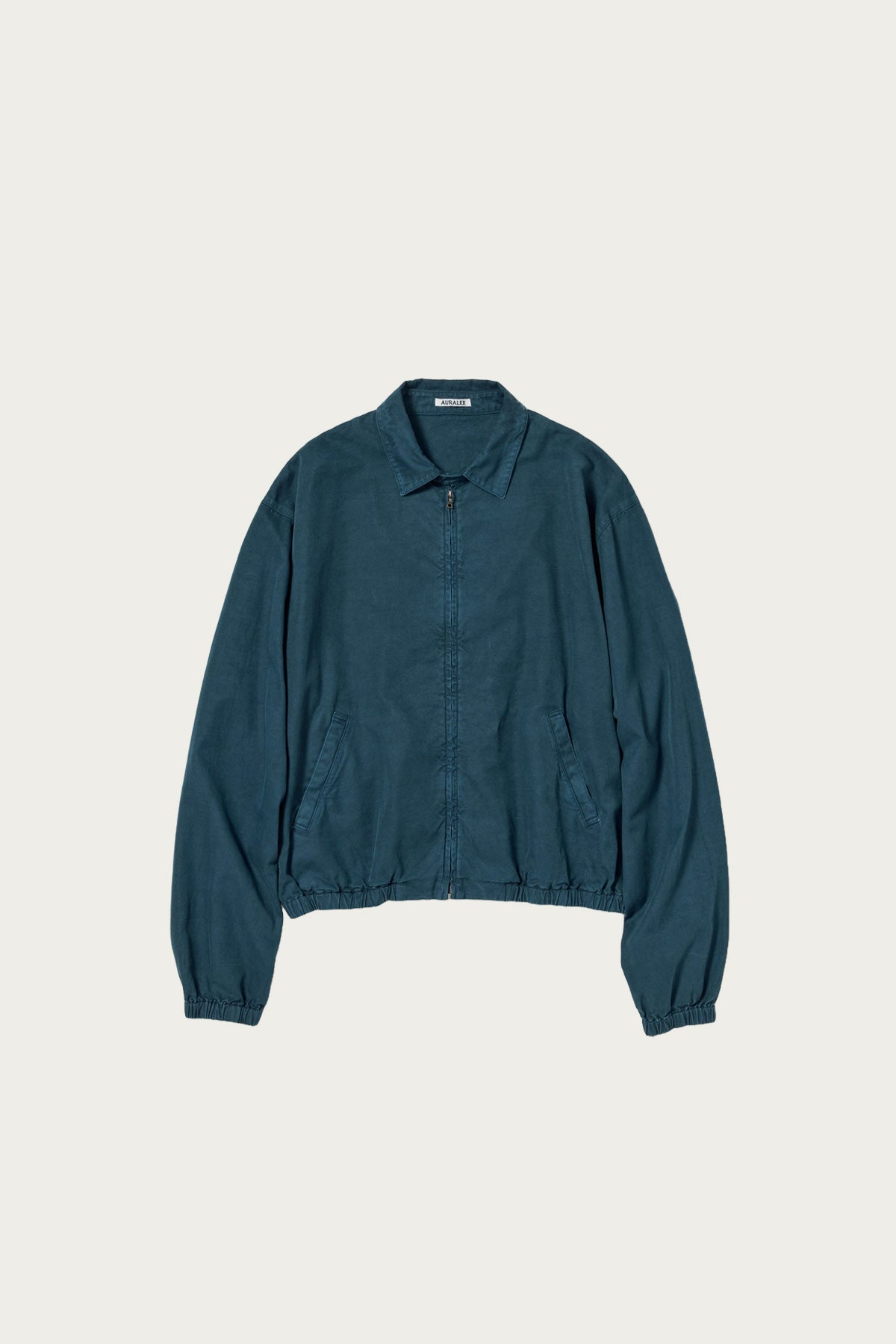 Auralee - Product Dyed Finx Gabardine Swing Top - Dyed Navy - Canoe Club