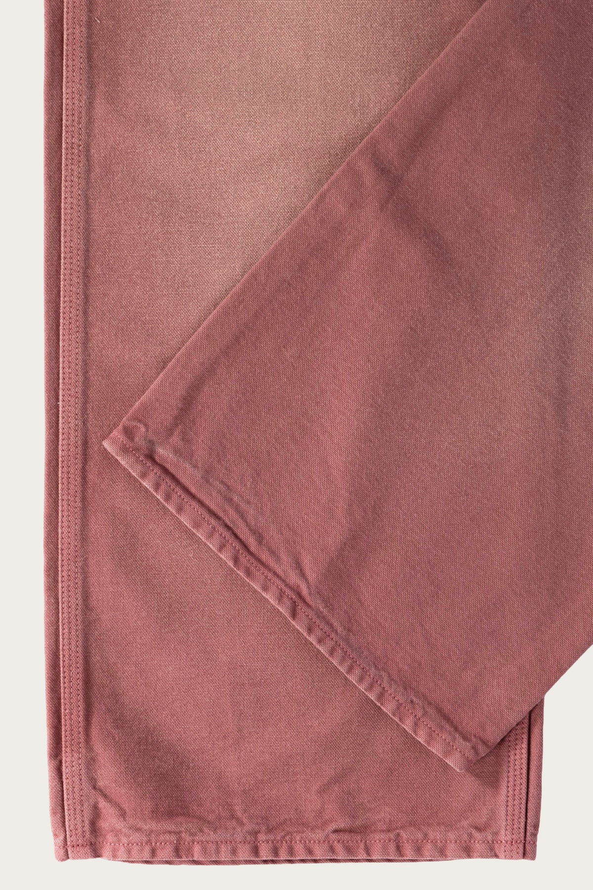 Auralee Product Dyed Organic Cotton Duck Painter Pants | Faded