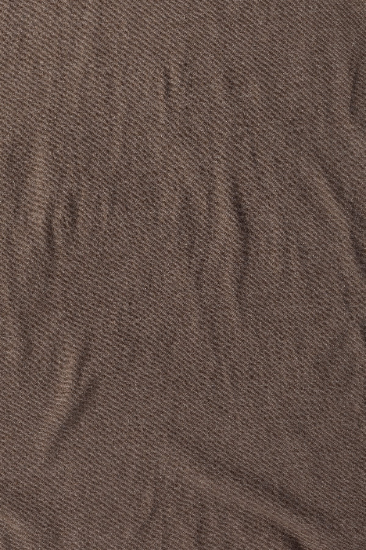 Auralee - Seamless Crew Neck Tee - Top Brown - Canoe Club