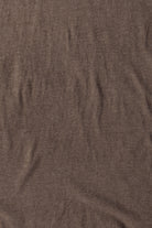 Auralee - Seamless Crew Neck Tee - Top Brown - Canoe Club