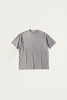 Auralee - Seamless Crew Neck Tee - Top Grey - Canoe Club