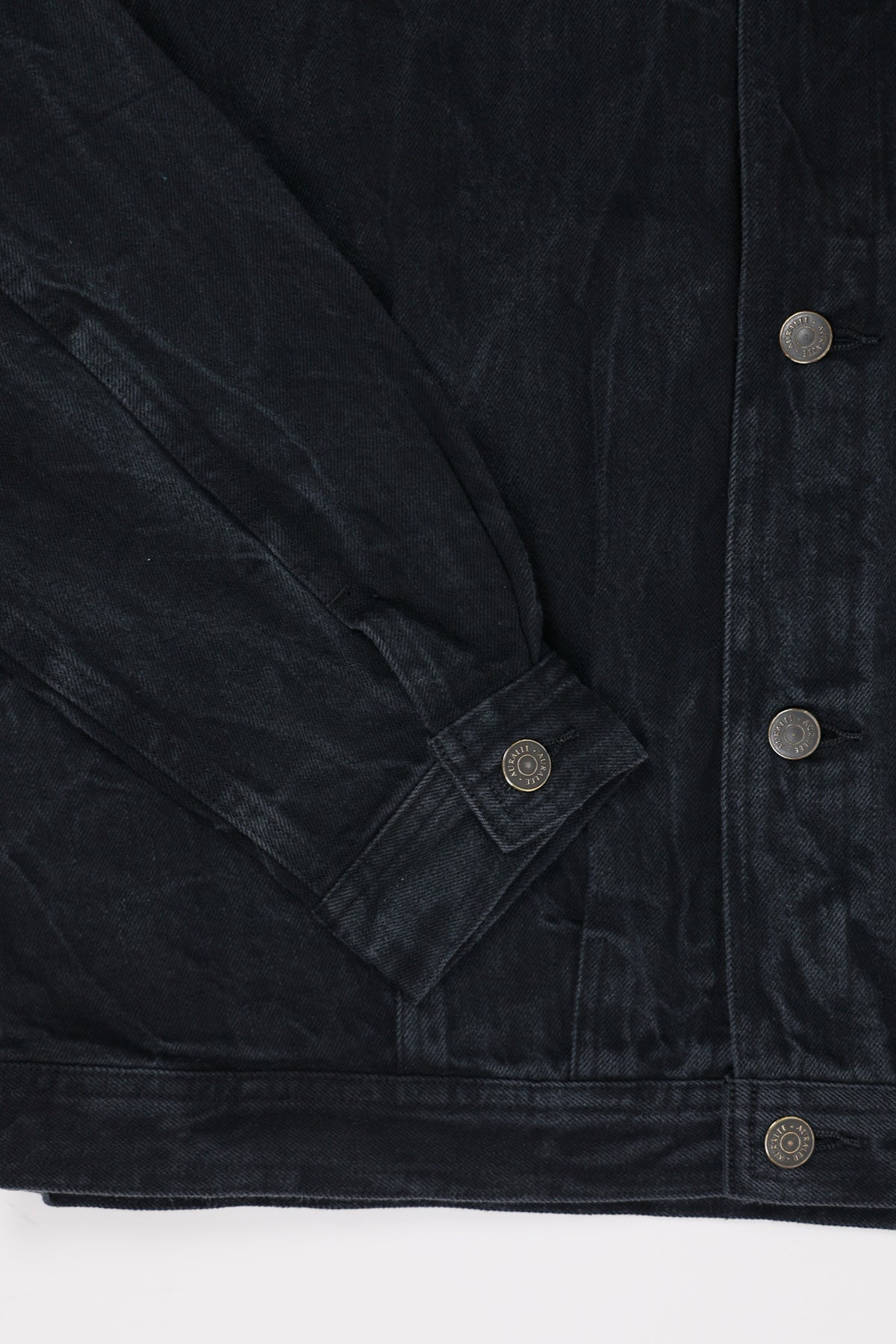 Auralee - Selvedge Faded Light Denim Blouson - Canoe Club