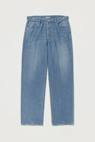 Auralee - Selvedge Faded Light Denim Wide Pants - Light Indigo (old) - Canoe Club