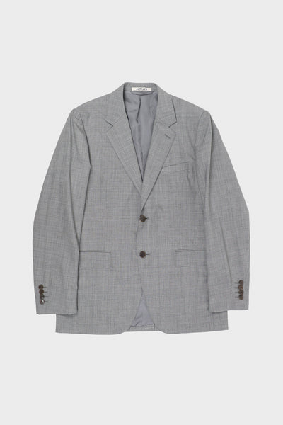 Super Fine Tropical Wool Jacket - Gray