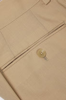 Auralee - Superfine Tropical Wool Slacks - Top Beige - Canoe Club