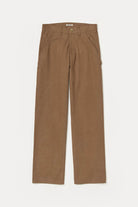 Auralee - Washed Heavy Canvas Pants - Brown - Canoe Club