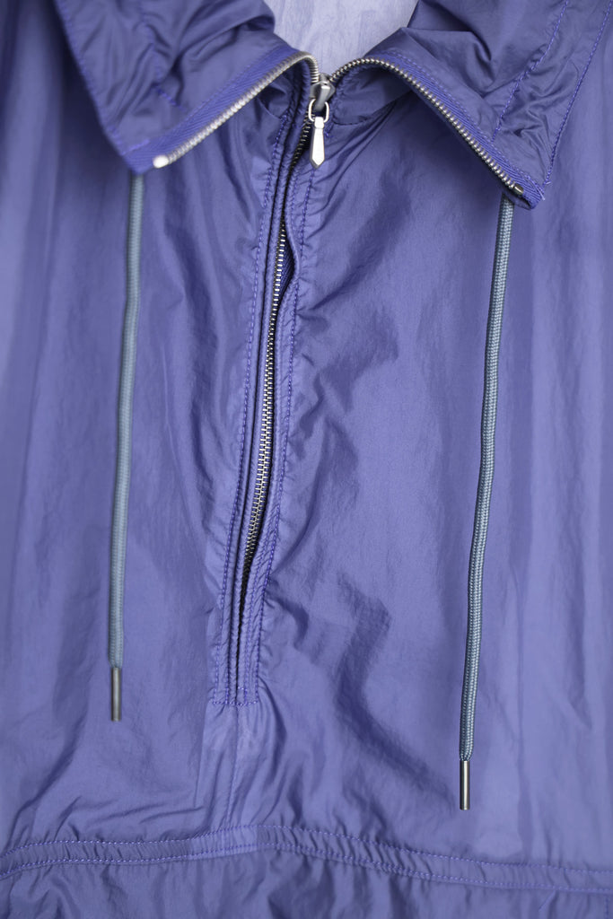 Auralee - Washed Super Light Airy Nylon Anorak - Light Purple - Canoe Club