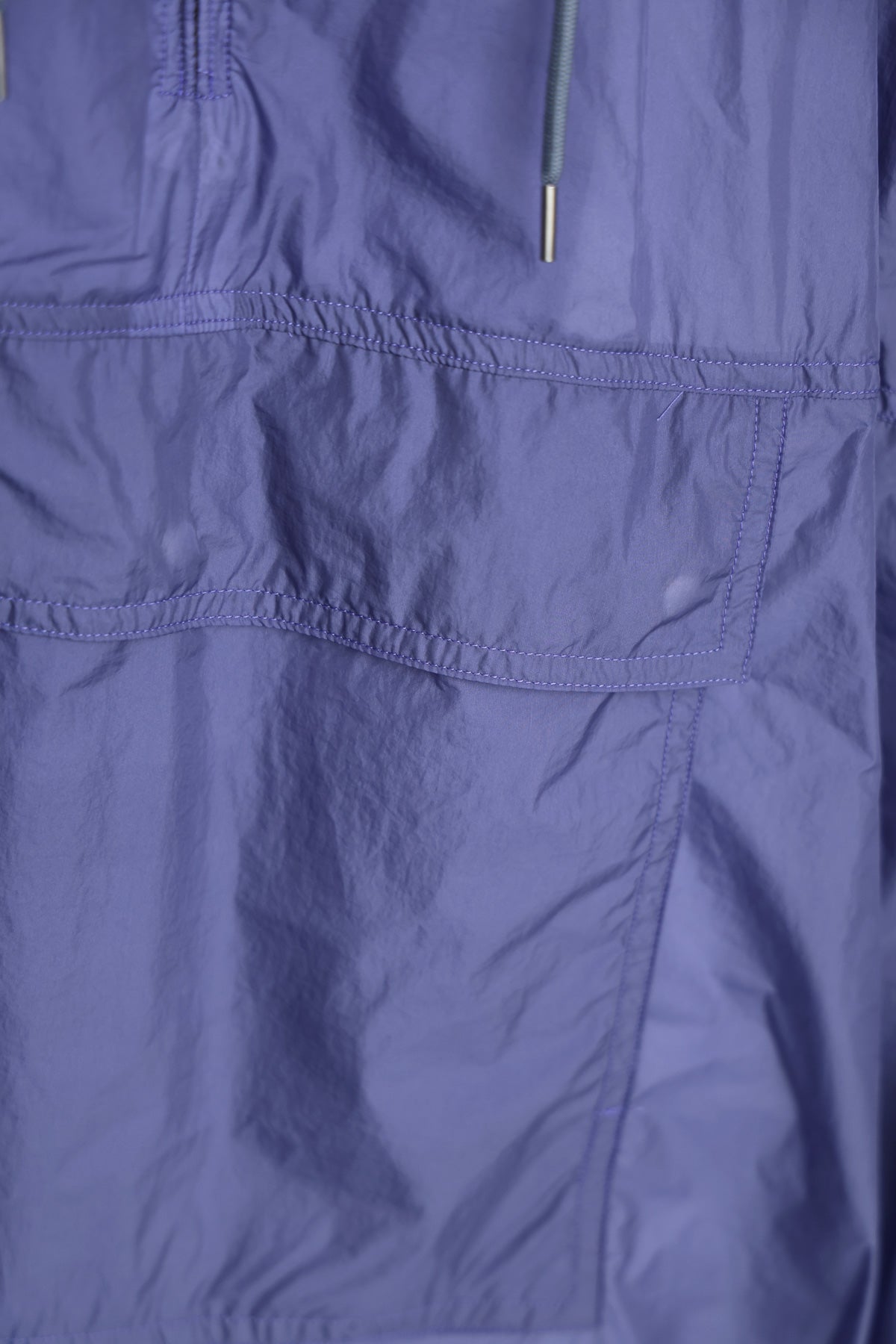 Auralee - Washed Super Light Airy Nylon Anorak - Light Purple - Canoe Club