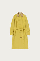 Auralee - Wool Max Canvas Coat - Mustard Yellow - Canoe Club