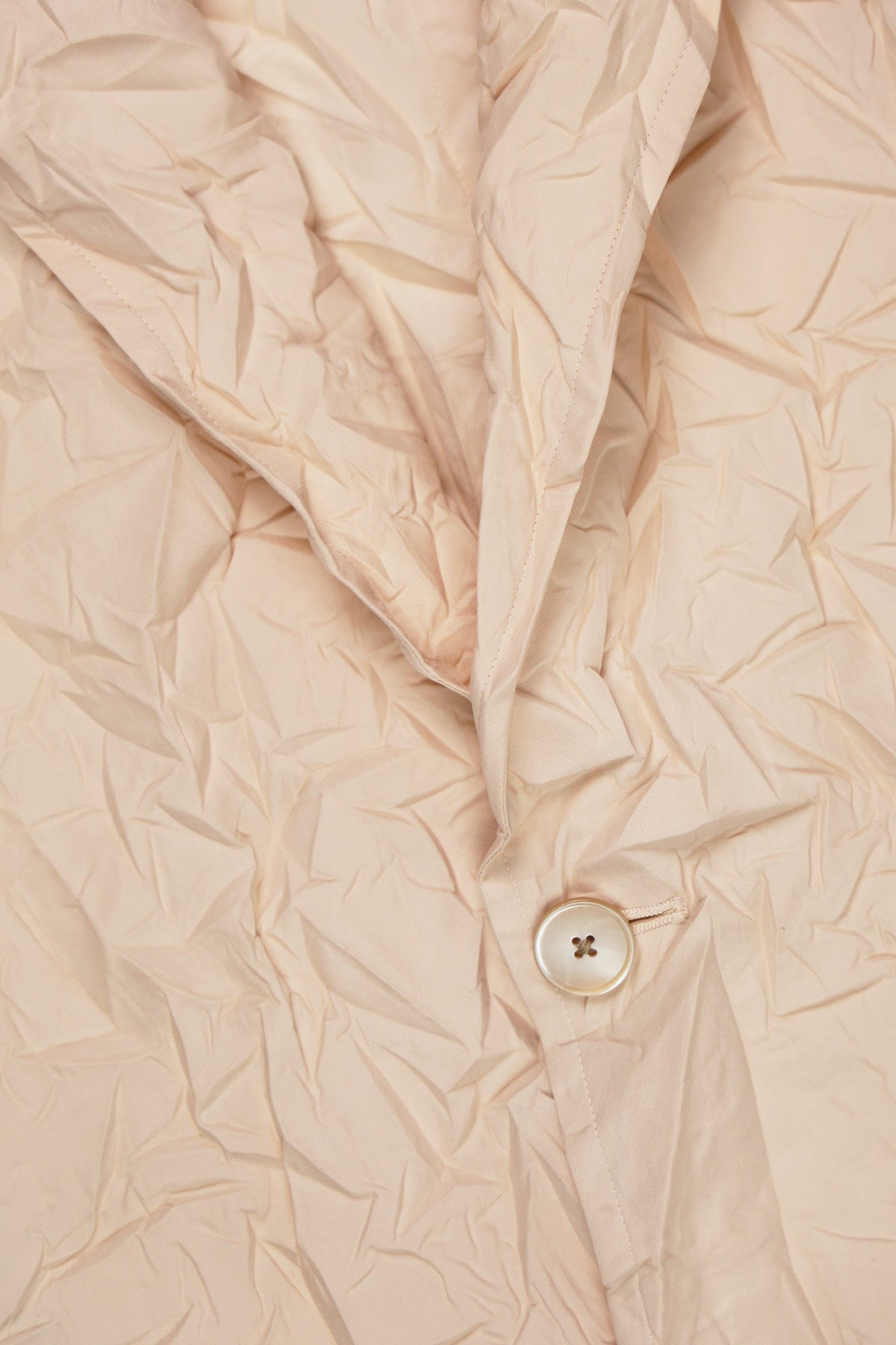 Auralee - Wrinkled Washed Finx Twill Jacket - Pink Beige - Canoe Club