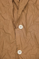 Auralee - Wrinkled Washed Finx Twill Jacket - Brown - Canoe Club
