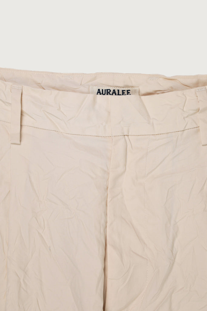 Auralee - Wrinkled Washed Finx Twill Pants - Pink/Beige - Canoe Club