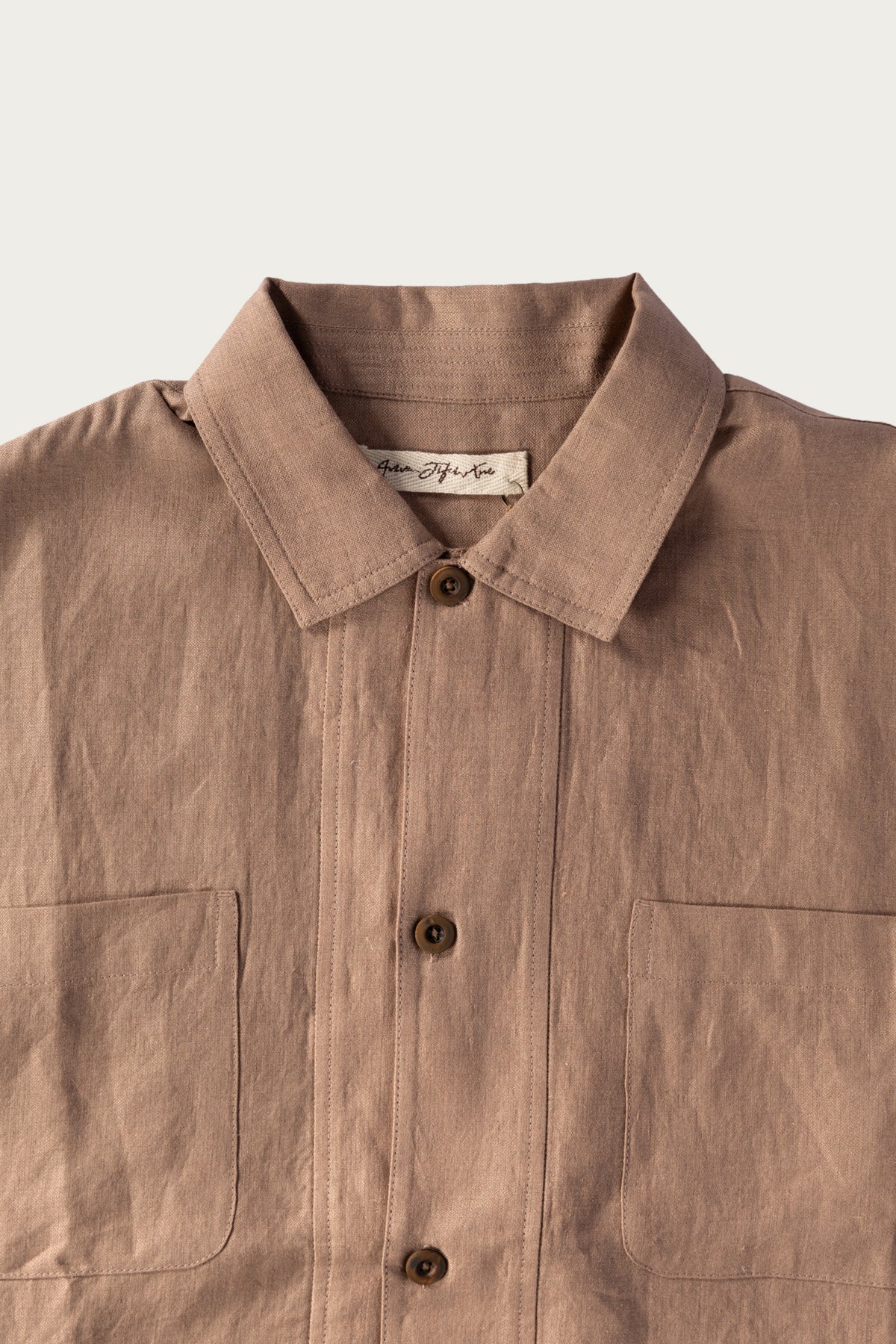 Aviva Jifei Xue - Boxy Shirt - Powder - Canoe Club