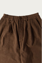 Aviva Jifei Xue - Double Pleat Pant - Brown Mix - Canoe Club