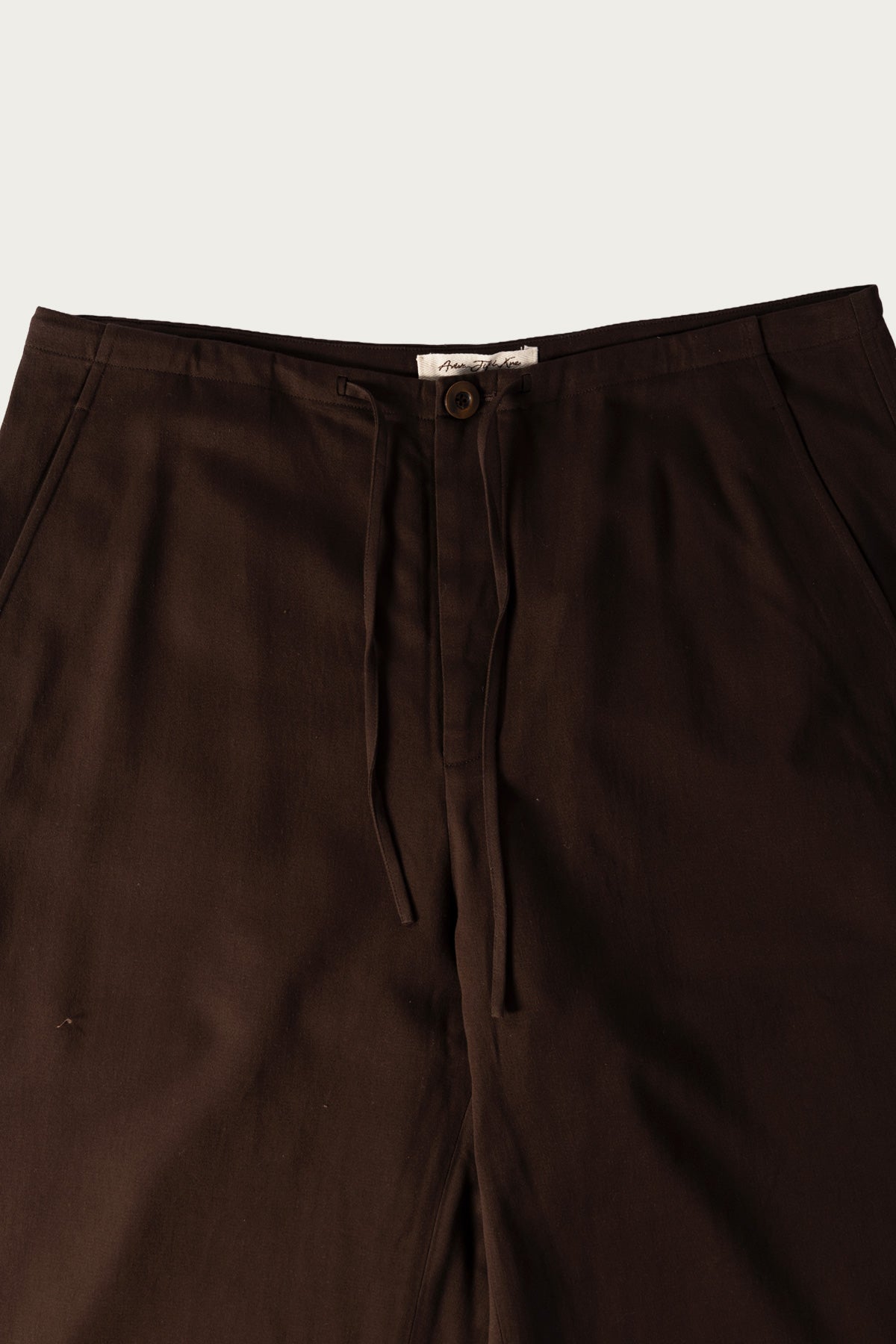 Aviva Jifei Xue - Drawstring Pant - Chocolate - Canoe Club
